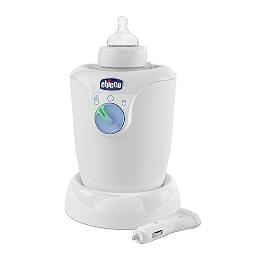 Chicco - Calienta biberón de casa y viaje con adaptador para el coche
