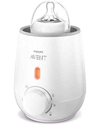 Philips Avent SCF355/00 - Calienta biberón rápido, función de descongelación, calentamiento uniforme del líquido [Enchufe español]