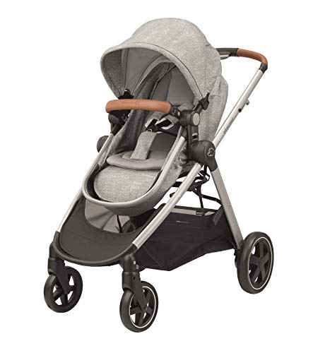 Bébé Confort ZELIA 'Nomad Grey' - Cochecito de nacimiento hasta los 3,5 años, color gris - Cochecito desde el nacimiento, Urbano, color Gris