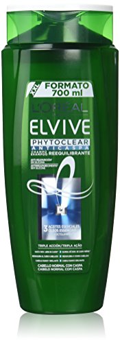 L'Oréal Paris Champú 'Elvive' Phytoclear Anticaspa - 700 ml