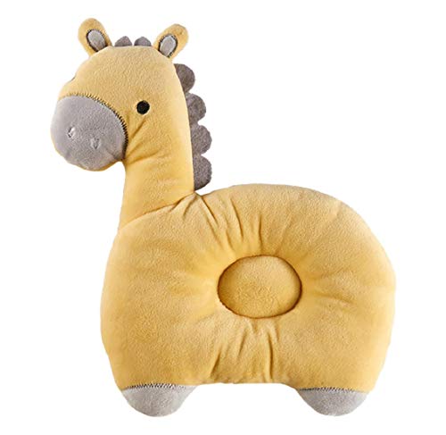 Koojawind Productos para bebés Animal Lindo Infantil Bebé antivuelco Almohada Recién Nacido Prevenga los Regalos del cojín Principal Plano, Almohada del bebé Cabeza del sueño Cojín antivuelco