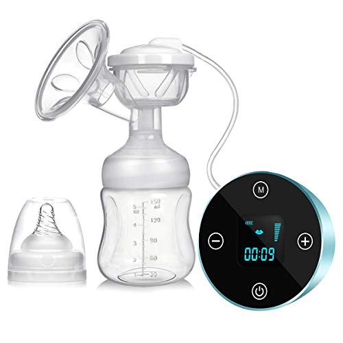 SUMGOTT saca leche electrico, Recargable Portátil Sacaleches eléctrico con pantalla táctil LCD inteligente (pump-3)