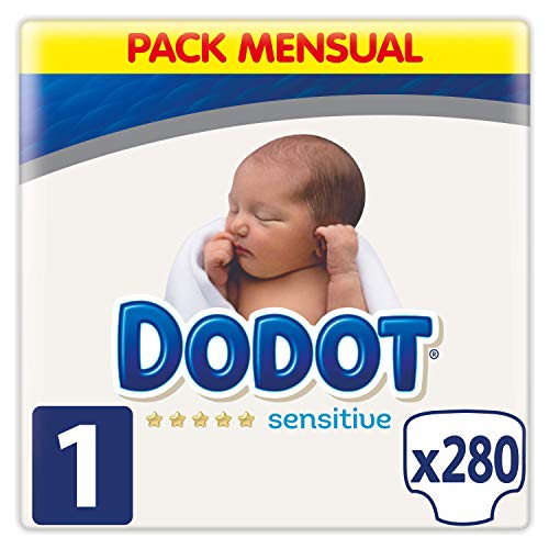 Dodot Sensitive Pañales Talla 2, 238 Pañales, 4-8 kg
