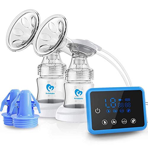 Sacaleches, Bellababy Extractor de leche de silicona, sin BPA y 100% segura para alimentos, cómoda y rápida, con fácil extracción de leche (Eléctrico)