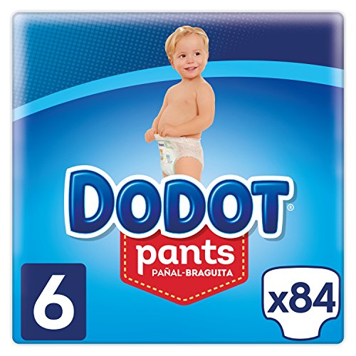 Dodot Pants - Pañal-Braguita Talla 6, ( 15+ kg), 3 x 28 Pañales - Total 84 Pañales